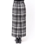 チェックツィードタイトスカート