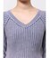 ブリーチVネッククロップドニット
