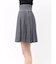 ニットプリーツミニスカート