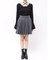 ニットプリーツミニスカート