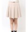 ダブルプリーツミニスカート【セット販売対象】