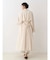 バックチュールトレンチコート