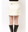 ウールベルテッドミニスカート