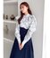 ヘアリーフラワーシフォンブラウス