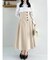 ヘアリーフラワーシフォンブラウス