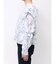 ヘアリーフラワーシフォンブラウス