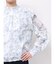 ヘアリーフラワーシフォンブラウス