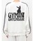 GYMINI BUNNYラインスウェットトップス