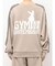 GYMINI BUNNYラインスウェットトップス