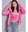 GYDA×Juicy Couture GG JC Emboss Big Bling Velour Hoodie