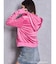 GYDA×Juicy Couture GG JC Emboss Big Bling Velour Hoodie