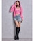 GYDA×Juicy Couture GG JC Emboss Big Bling Velour Hoodie