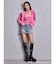 GYDA×Juicy Couture GG JC Emboss Big Bling Velour Hoodie