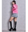 GYDA×Juicy Couture GG JC Emboss Big Bling Velour Hoodie