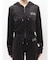 GYDA×Juicy Couture GG JC Emboss Big Bling Velour Hoodie