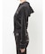 GYDA×Juicy Couture GG JC Emboss Big Bling Velour Hoodie