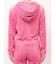 GYDA×Juicy Couture GG JC Emboss Big Bling Velour Hoodie