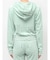 GYDA×Juicy Couture GG JC Emboss Big Bling Velour Hoodie
