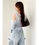 シアーラッフルカットトップス