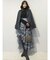 アシメヘムラッフルフレアスカート