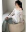 ボリュームギャザーオフショルブラウス