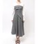異素材ドッキングラップワンピース
