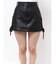 レースアップミニスカート