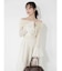 サテンパイピングシアーアシメティアードチュールスカート