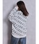 GYDA SLANT PATTERNニットトップス