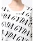 GYDA SLANT PATTERNニットトップス