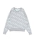 GYDA SLANT PATTERNニットトップス