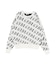GYDA SLANT PATTERNニットトップス