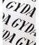 GYDA SLANT PATTERNニットトップス