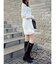 【WEB限定】オープンショルダーミニワンピース