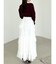 【WEB限定】チュールフリルティアードスカート