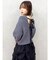 バックリボンリラクシーニット
