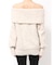 TUCK OFF SHOULDER KNIT