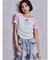 GYDA×ハローキティ レオパードラグランTシャツ