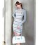 【FILA】フーディミニニットワンピース