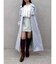 バックプリーツトレンチコート