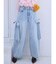リボンバレルデニムパンツ