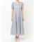 レースパイピングロングワンピース