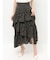 ランダムヘムフレアロングスカート