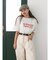 ミニスラブビッグシルエットロゴTee