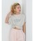 ミニスラブビッグシルエットロゴTee