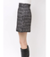 ツイード台形ミニスカート