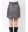 ツイード台形ミニスカート