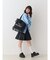 ロゴレースフリルトートバッグ
