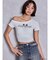 GYDA/Disney/ラメプリントワンショルダーTシャツ
