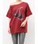 チェリーワンショルルーズTシャツ